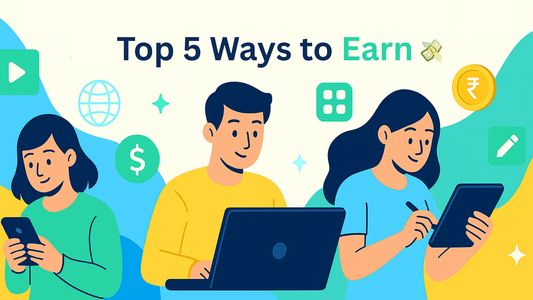 Top 5 Ways to Start Earning Online in 2025 — Even If You’re Starting From Zero 💸